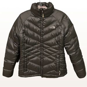 north face silver aconcagua puffer jacket